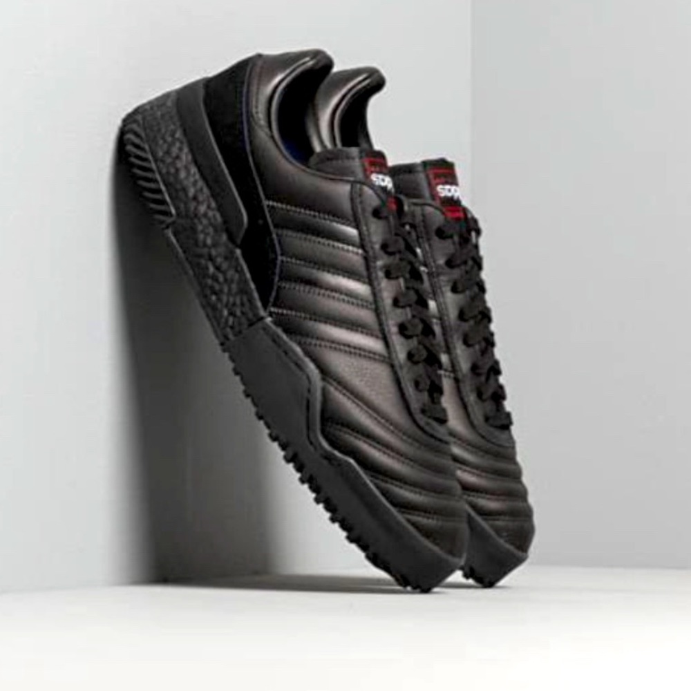 Adidas AW Bball Soccer ALEXANDER WANG Triple Black